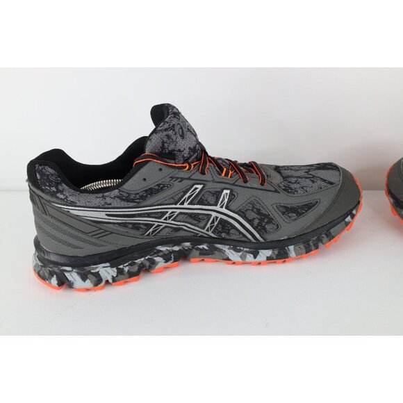 Vintage Y2K Asics Mens 13 Gel Scram 2 Camouflage Running Jogging Shoes Sneakers